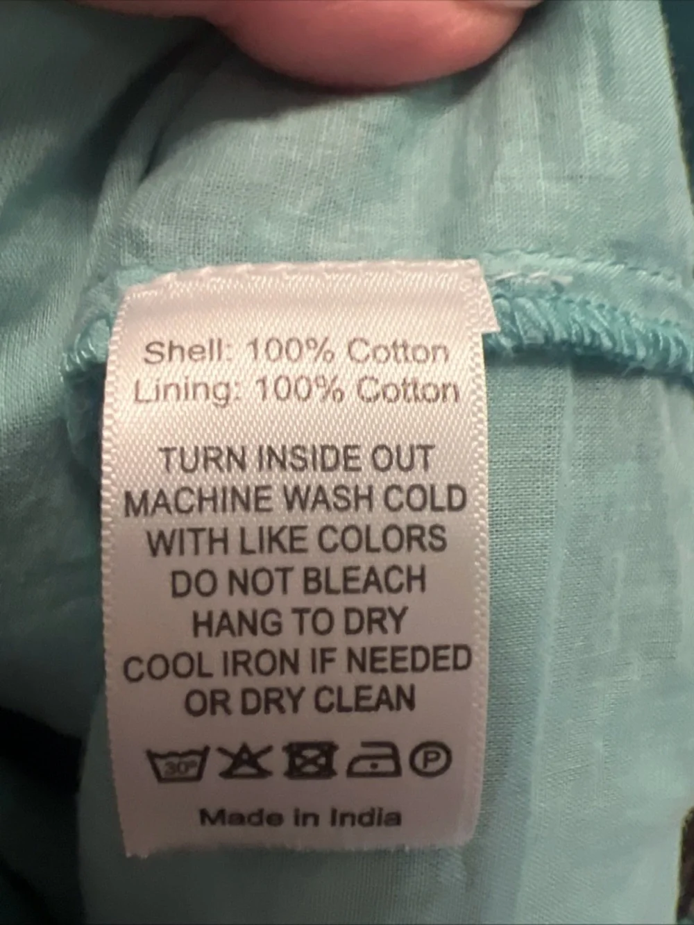 Never A Wallflower High Neck Blue Floral Poplin Cotton Dress XS Puff Sleeves